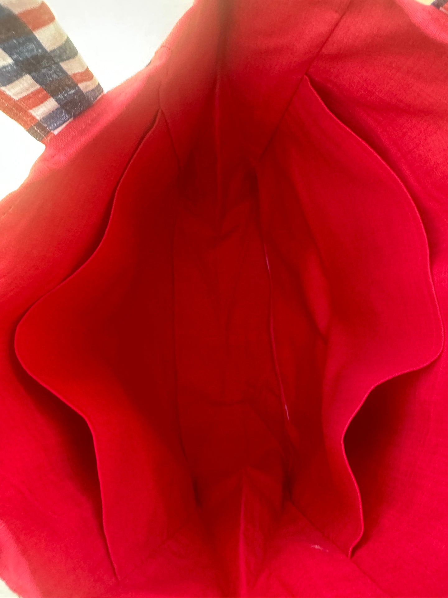 Classically Americana Zippered Tote Bag