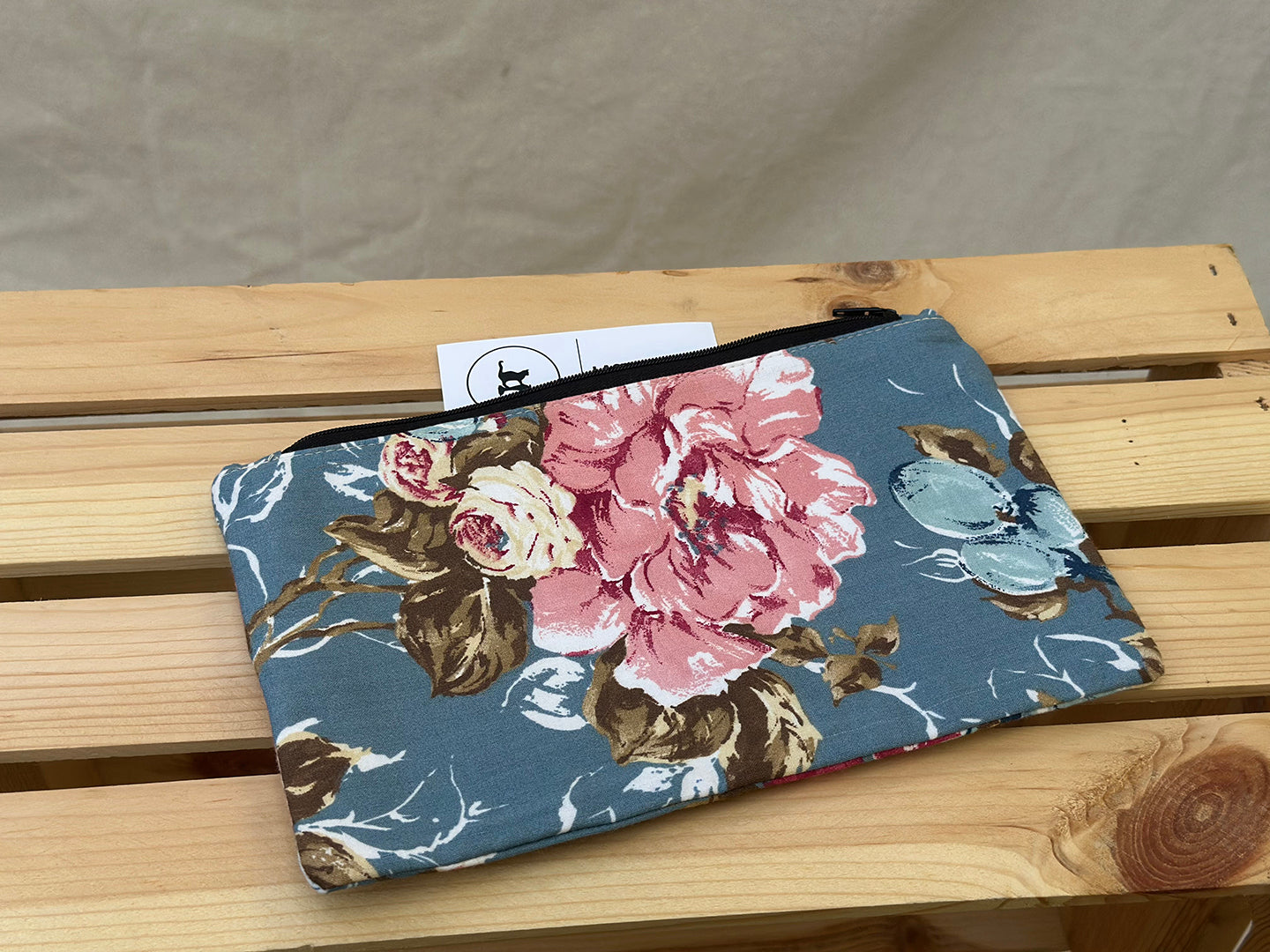 Floral Summer 2 Slimline Zip Pouch