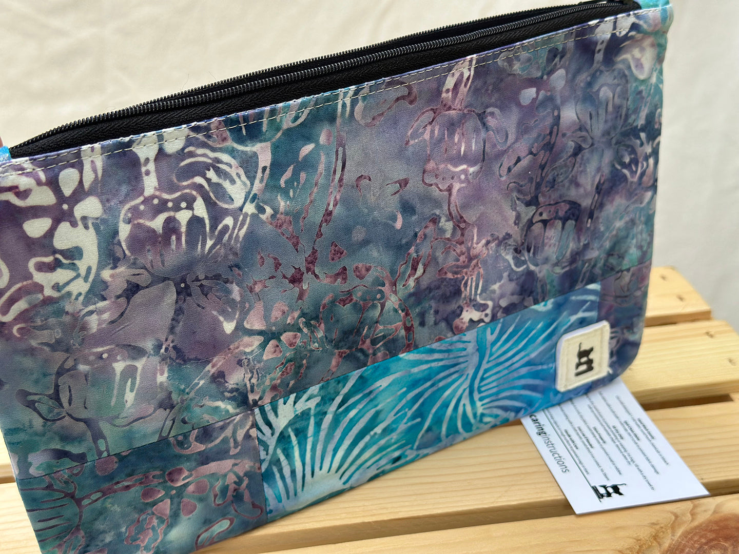 Life Aquatic v2 Slimline Zip Pouch