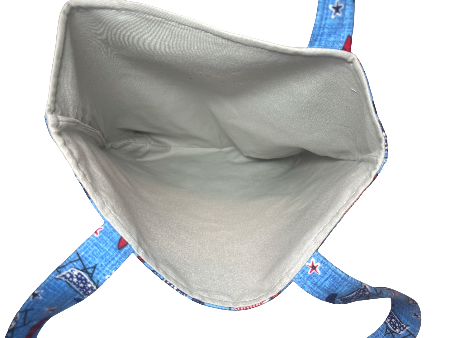 Summer Sunbrella Patriotic Tote