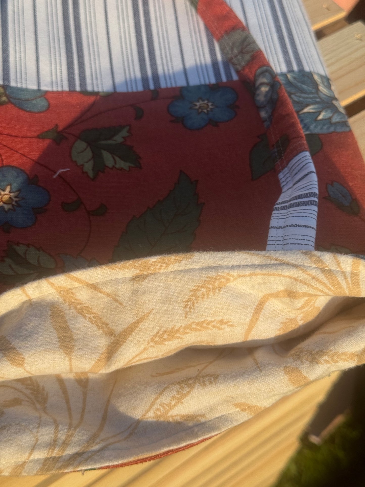 Nautical Blossom Tote