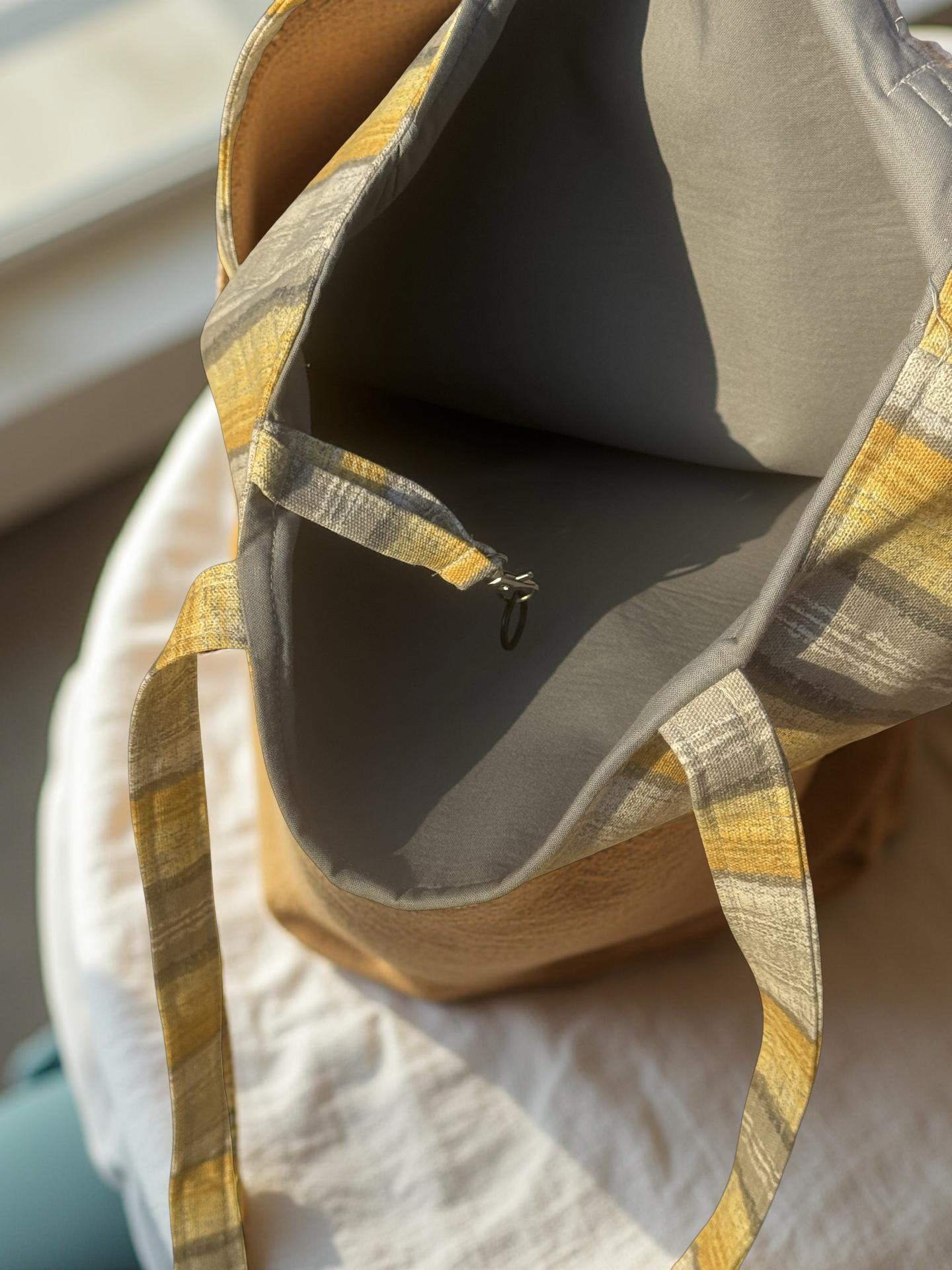 Golden Ash Weave Tote