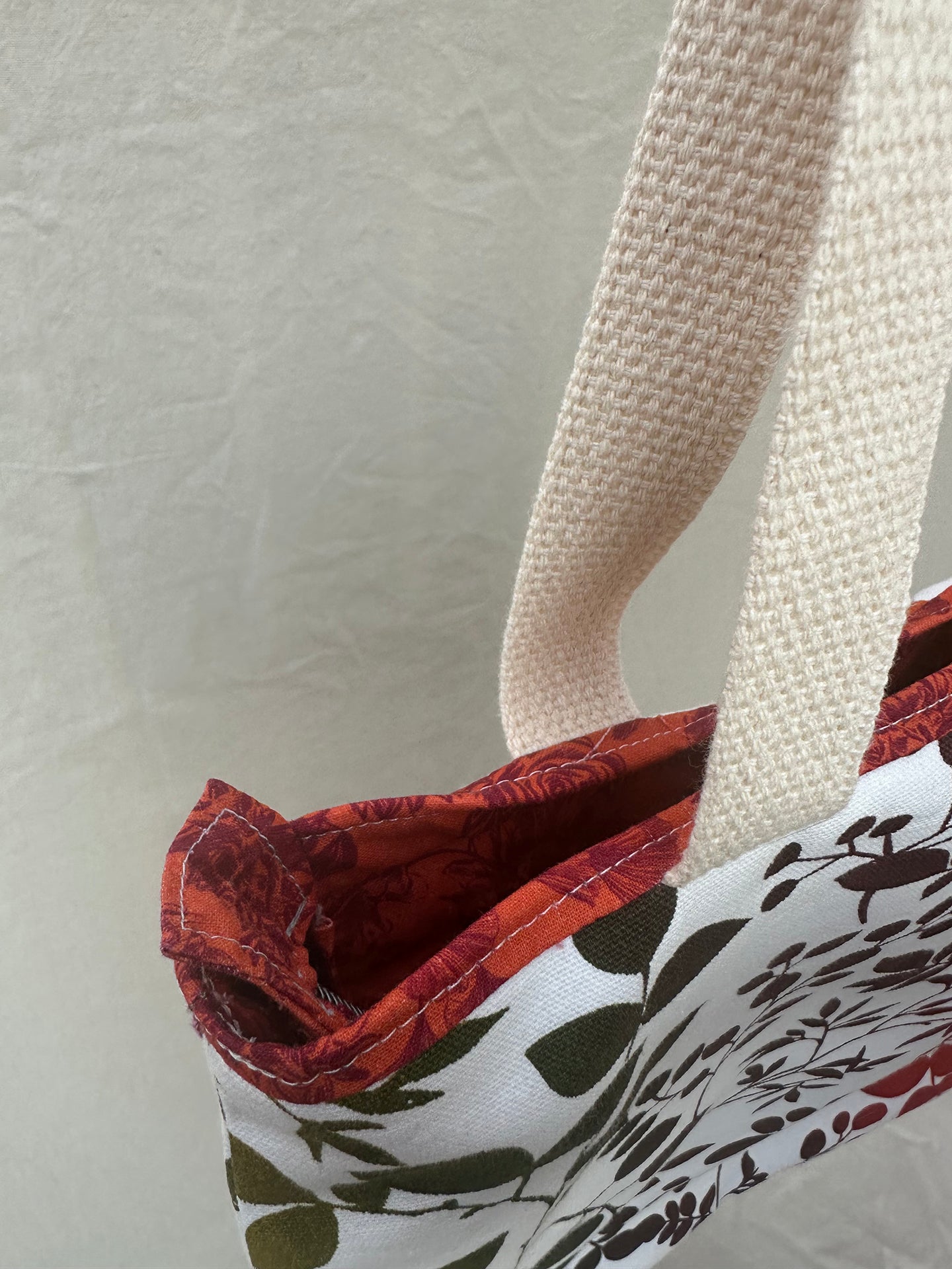 Nature's Canvas Zipper Tote