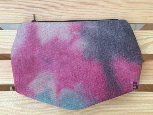 Subtly Tie Dye Makeup Bag