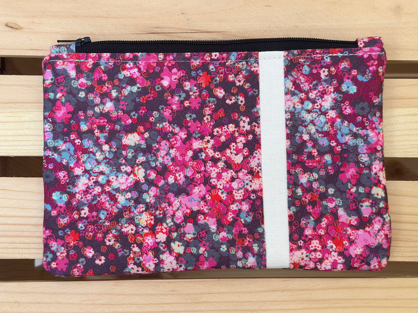 Pink Impressions Slimline Zip Pouch