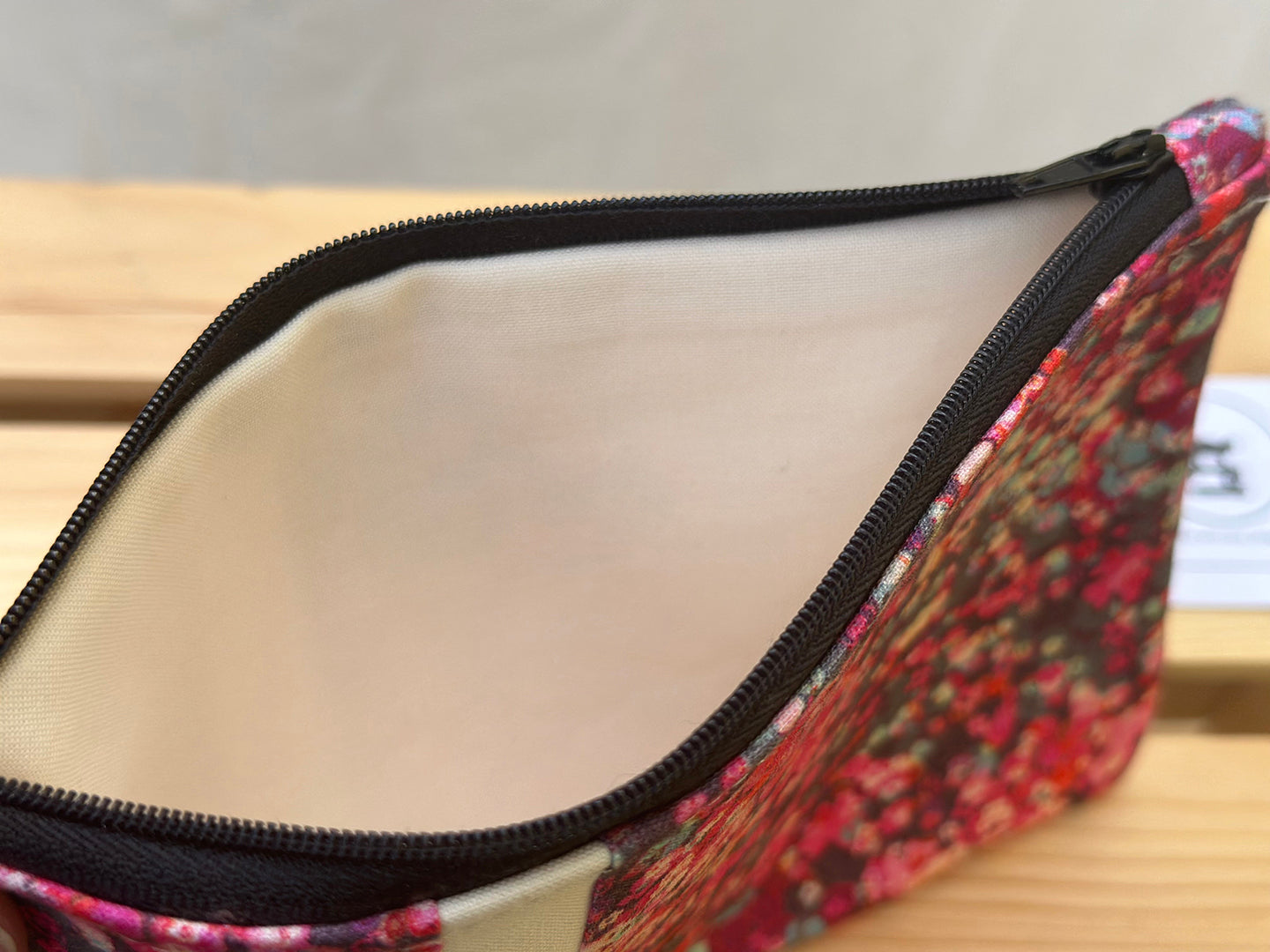 Pink Impressions Slimline Zip Pouch