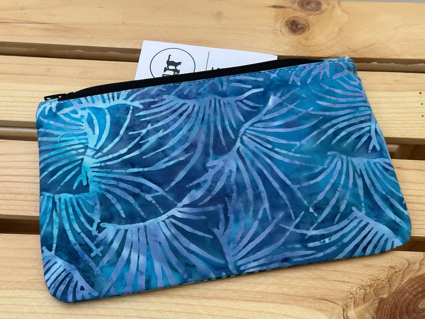 Life Aquatic Slimline Zip Pouch