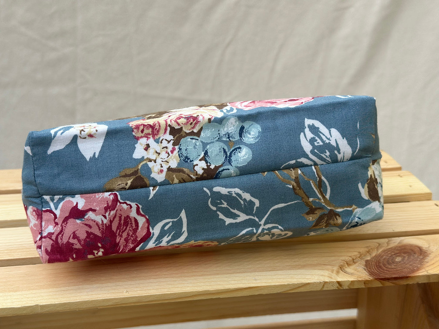 Poppin' Florals Makeup Bag