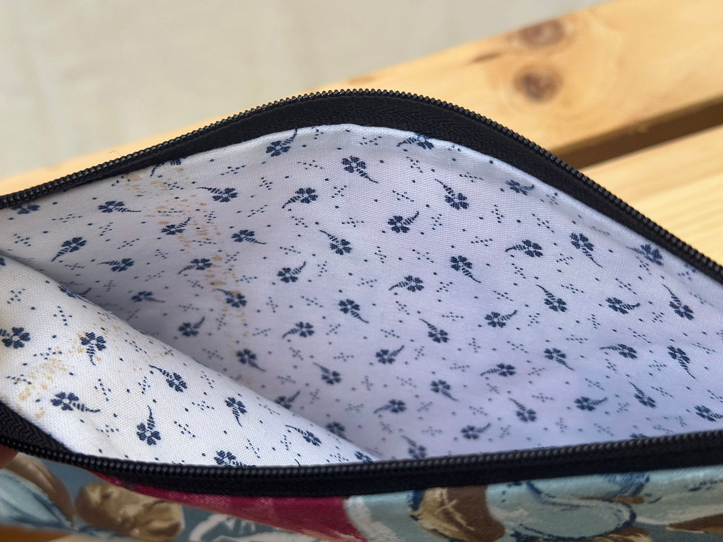 Floral Summer 2 Slimline Zip Pouch