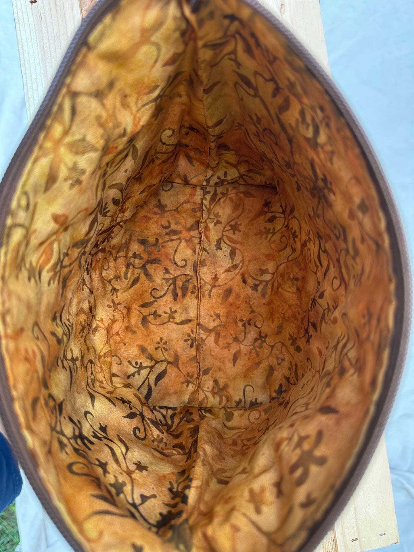 Autumn Floral Large Makeup Bag