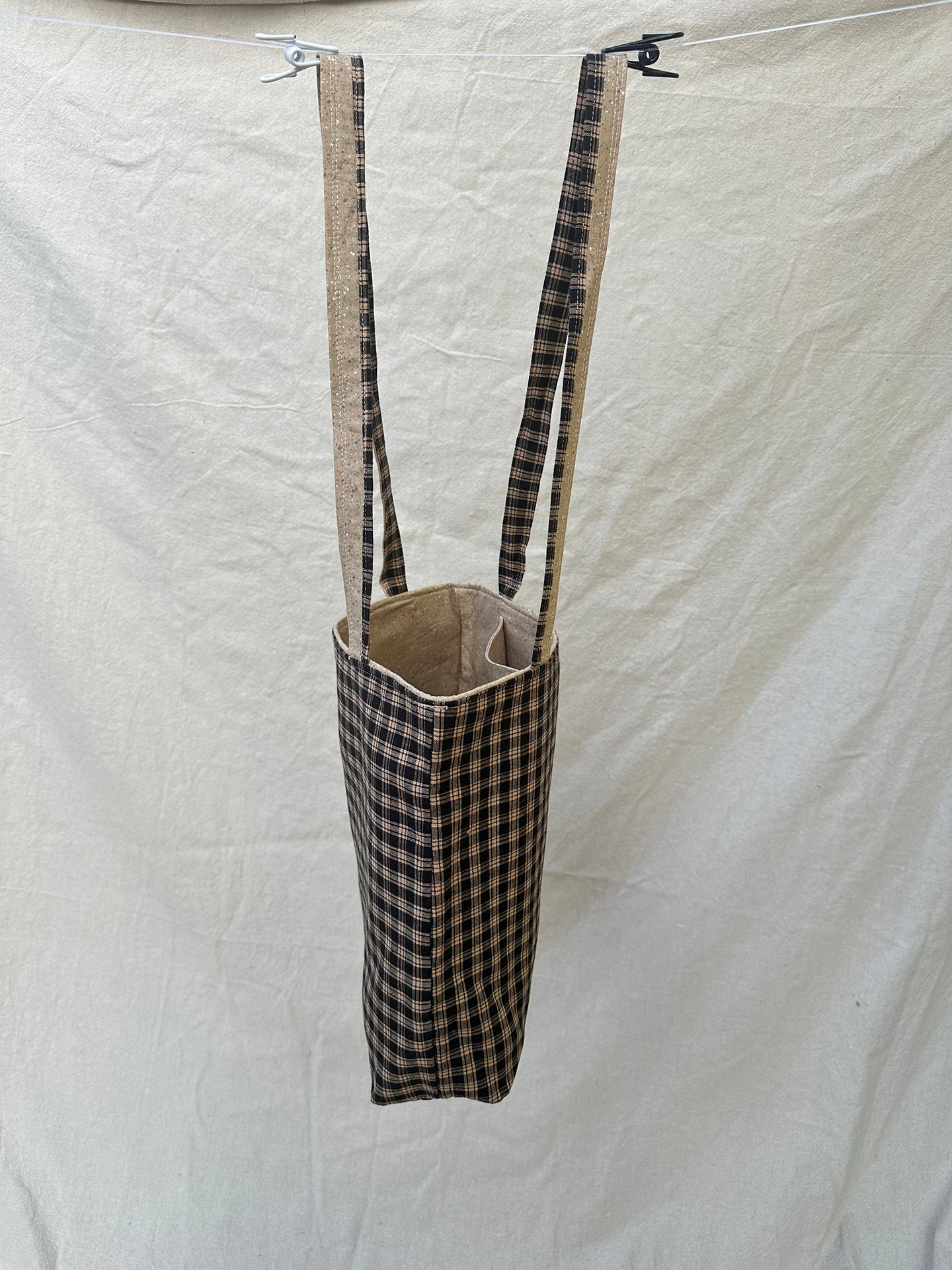 Sandstone Gold & Black Tote